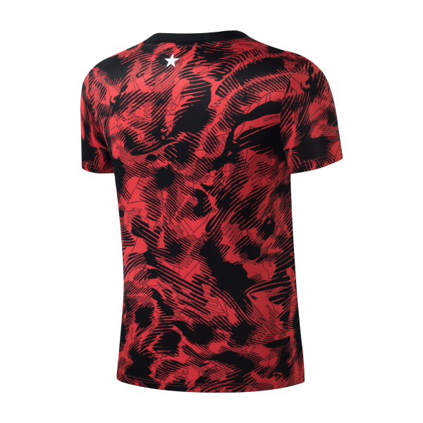 CAMISA CALENTAMIENTO 25 ROJA UNISEX - Imagen 2