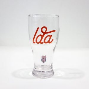 VASO LDA LETRAS ROJAS